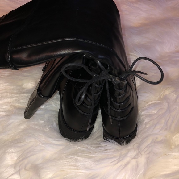 BRAND NEW lace up boots - Picture 3 of 6